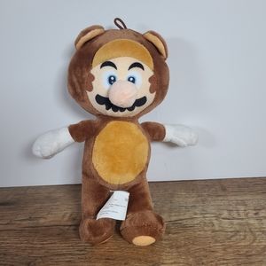 Nintendo Super Mario 3D Land 9 Inch Raccoon Tanooki 9 Inch Plush